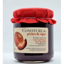 Confiture de pêches de vigne