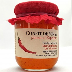 Confit de vin au piment...