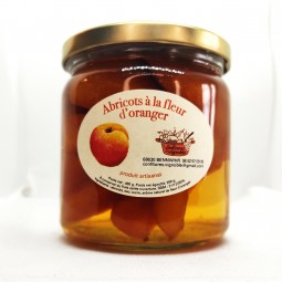 Bocal d'abricots à la fleur...