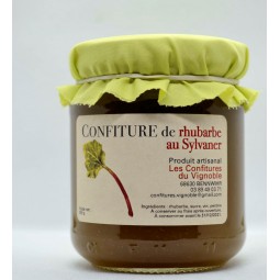 Confiture de rhubarbe au...
